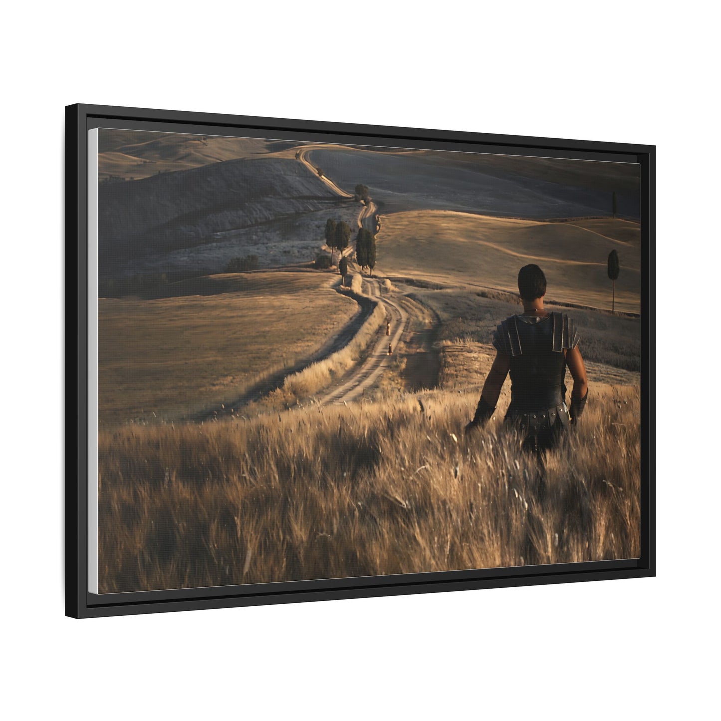 Gladiator Inspired - Matte Canvas Framed | Landscape Wall Art