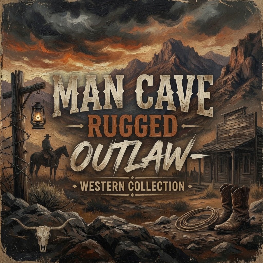 Man Cave Rugged Outlaw - Western Collection