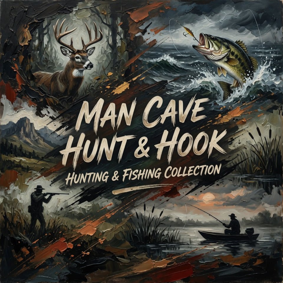 Man Cave Hunt & Hook - Hunting & Fishing Collection