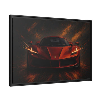 Red Fury | Framed Supercar Canvas