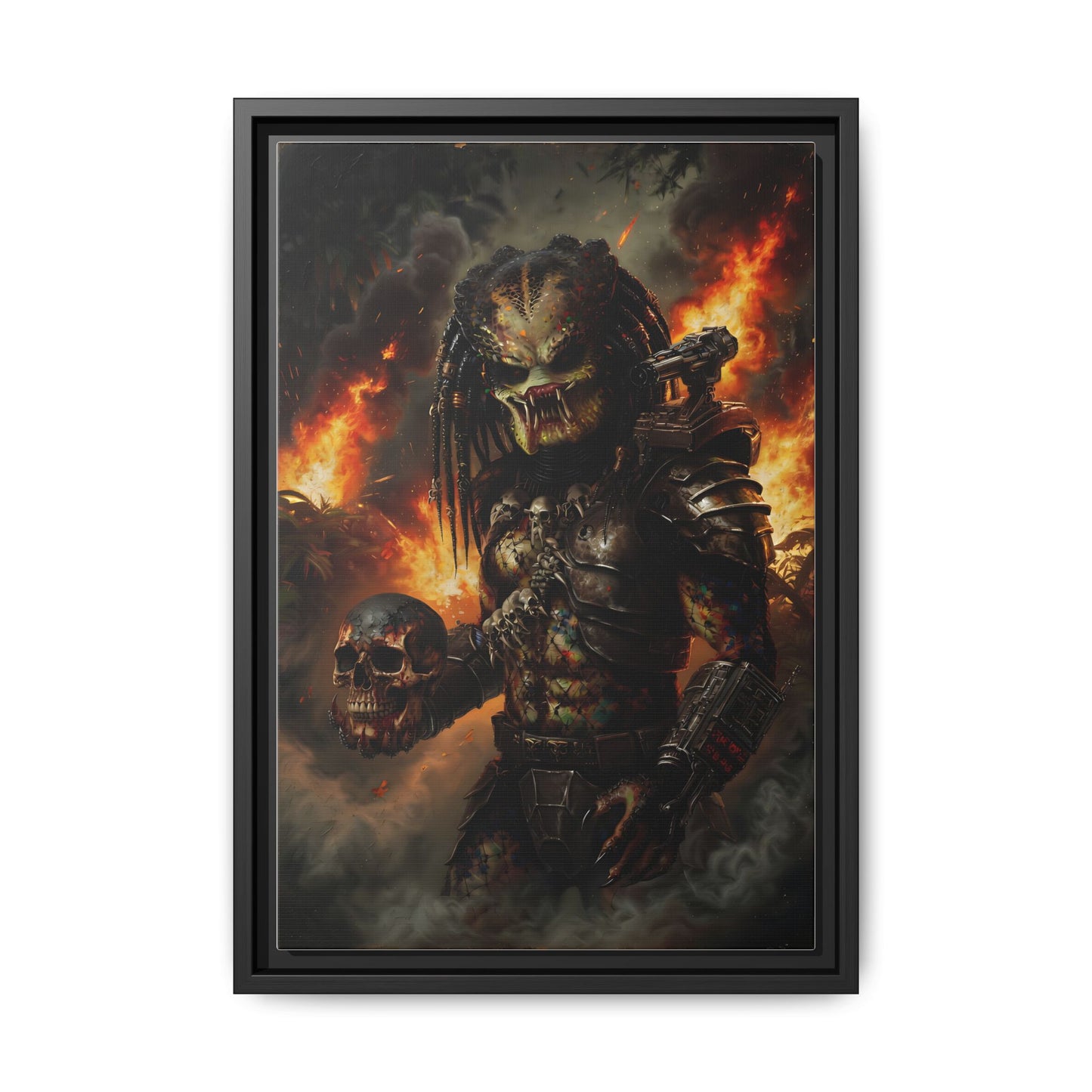 Predator Inspired | Framed Canvas