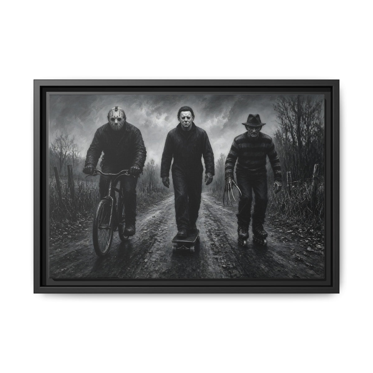 Neighborhood Watch | Horror Icons Canvas