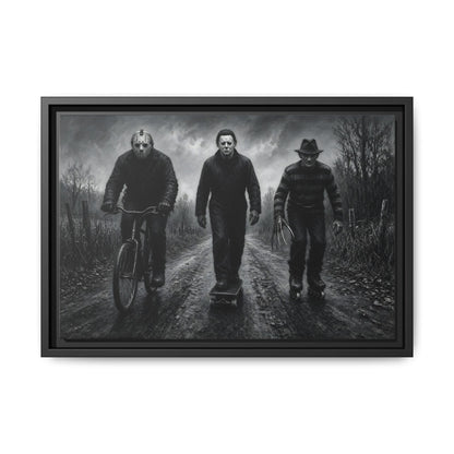 Neighborhood Watch | Horror Icons Canvas