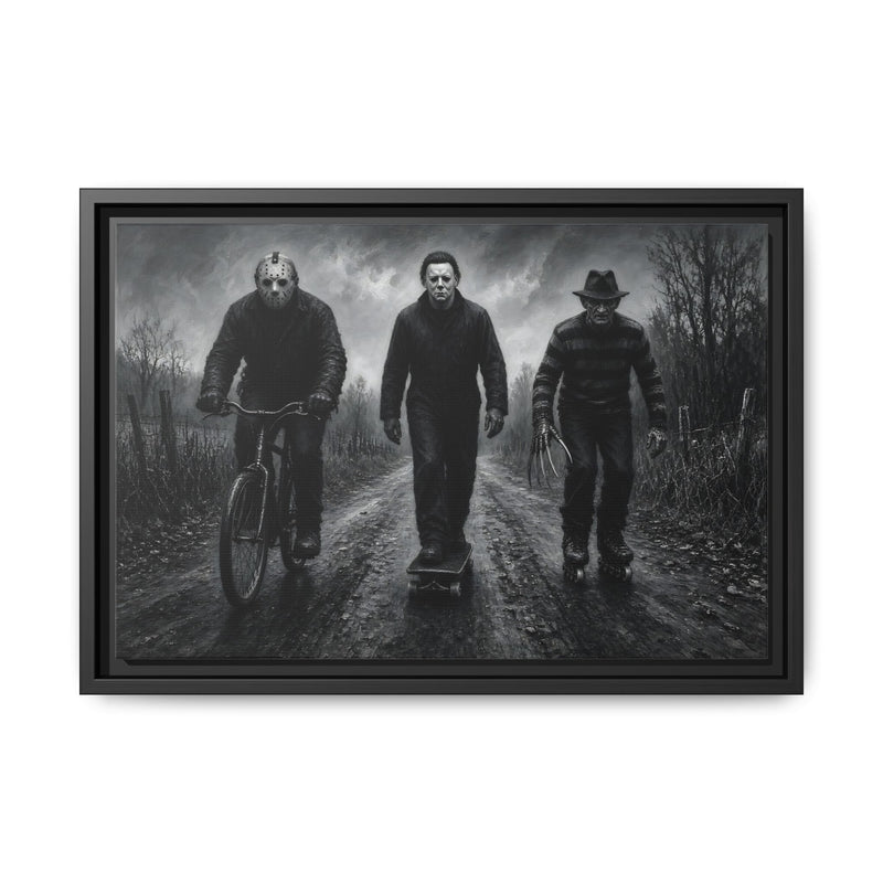 Neighborhood Watch | Horror Icons Canvas