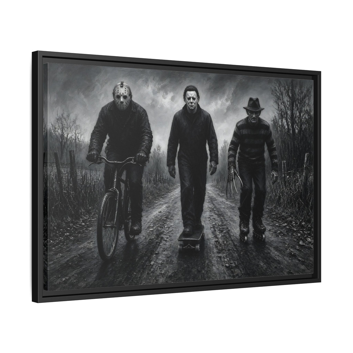Neighborhood Watch | Horror Icons Canvas