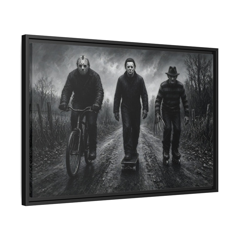 Neighborhood Watch | Horror Icons Canvas
