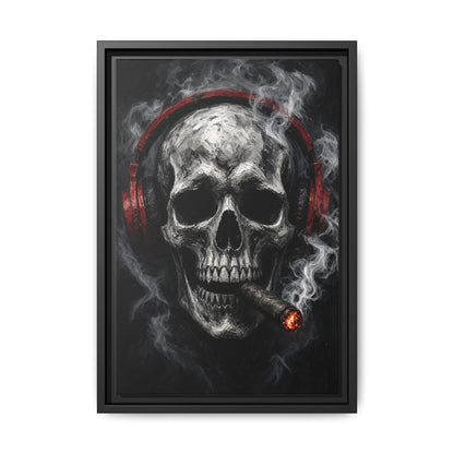 Dead Air | Skull Headphones Canvas