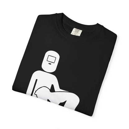 Welder / Tradesman Lifestyle T-Shirt | Silhouette Pole Dance Graphic Tee