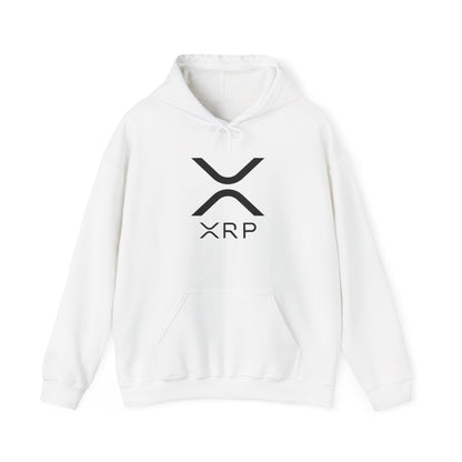 XRP Black Logo Hoodie | Crypto Sweatshirt
