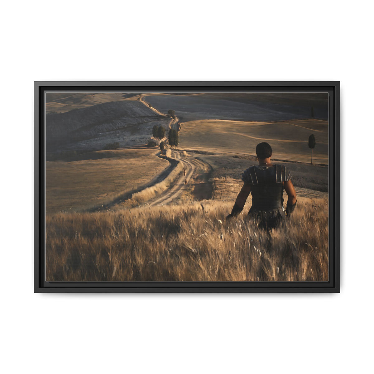 Gladiator Inspired - Matte Canvas Framed | Landscape Wall Art