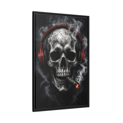 Dead Air | Skull Headphones Canvas