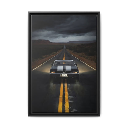 Vintage SS, Chevy,  Muscle Car Roadway "F. Off" On License Plate