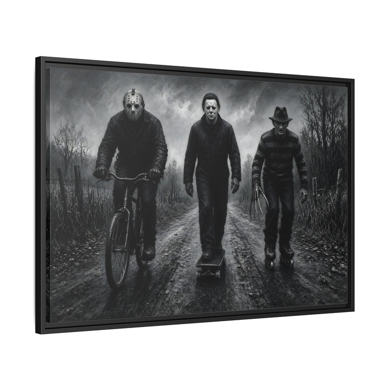Neighborhood Watch | Horror Icons Canvas