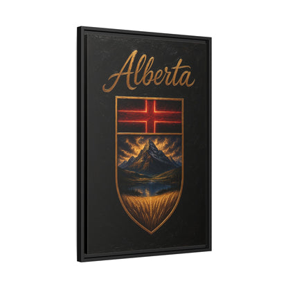 This Is Alberta | Alberta Crest Canvas