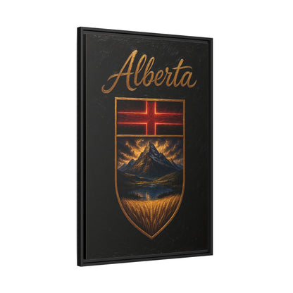 This Is Alberta | Alberta Crest Canvas