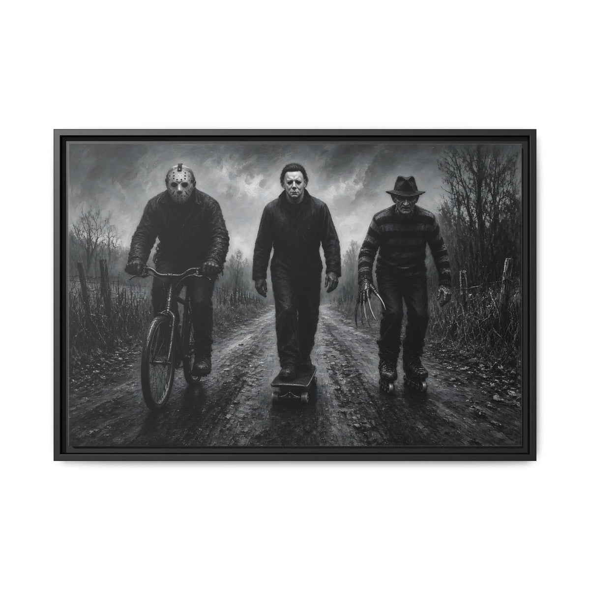 Neighborhood Watch | Horror Icons Canvas