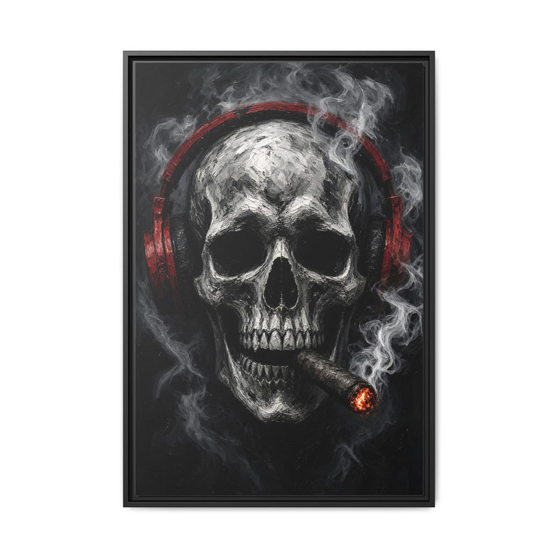 Dead Air | Skull Headphones Canvas