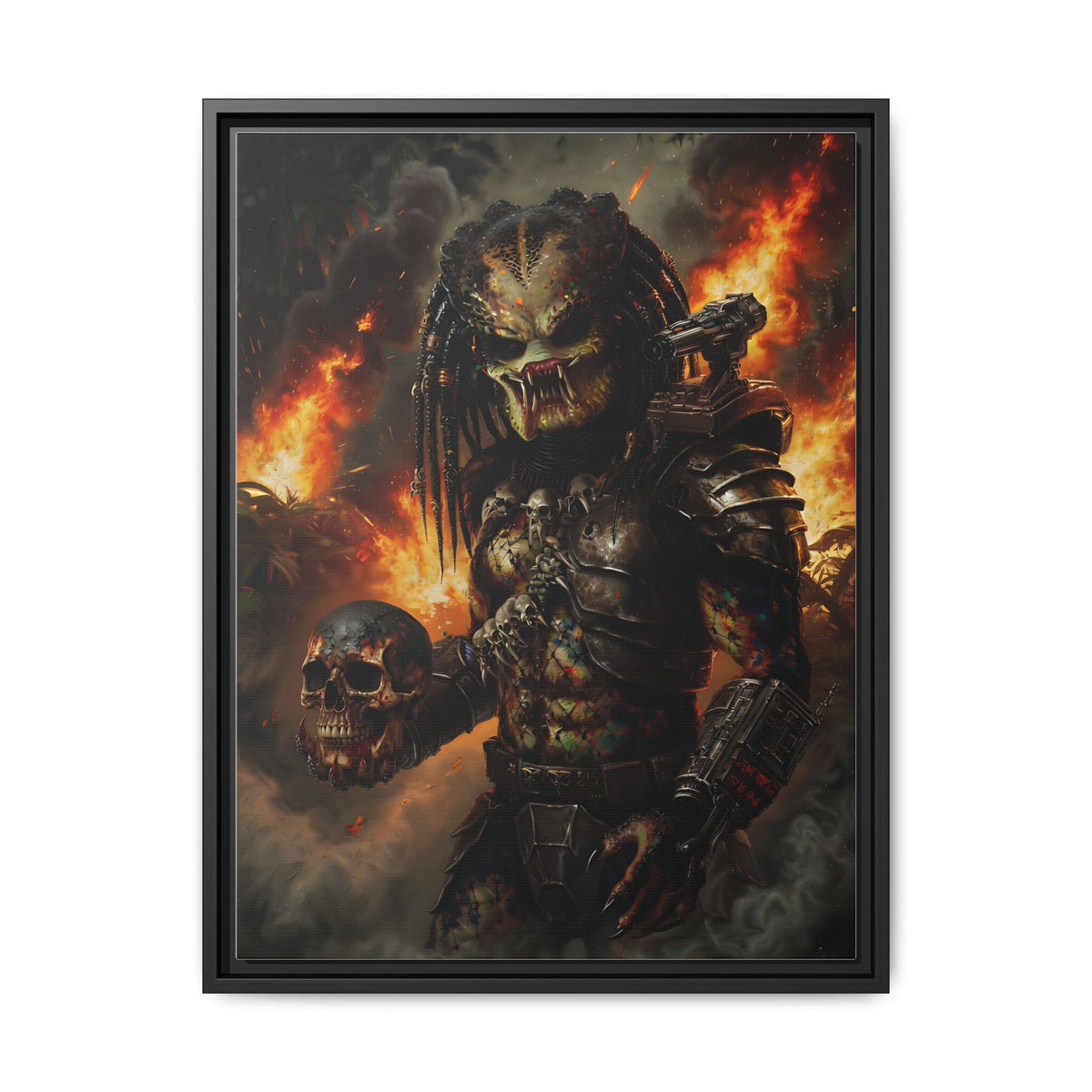Predator Inspired | Framed Canvas