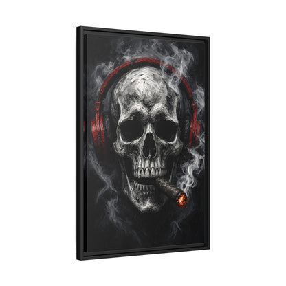 Dead Air | Skull Headphones Canvas