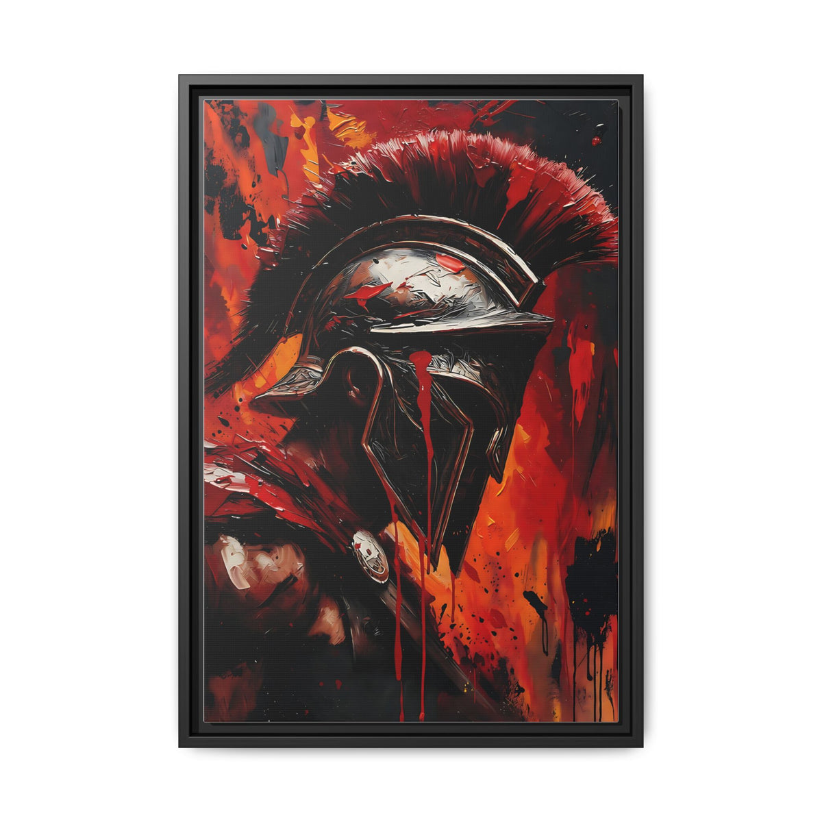 Spartan Warrior Matte Canvas