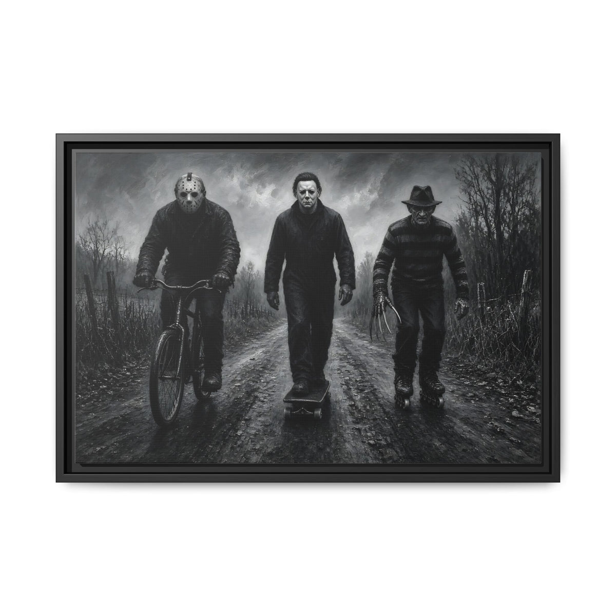 Neighborhood Watch | Horror Icons Canvas