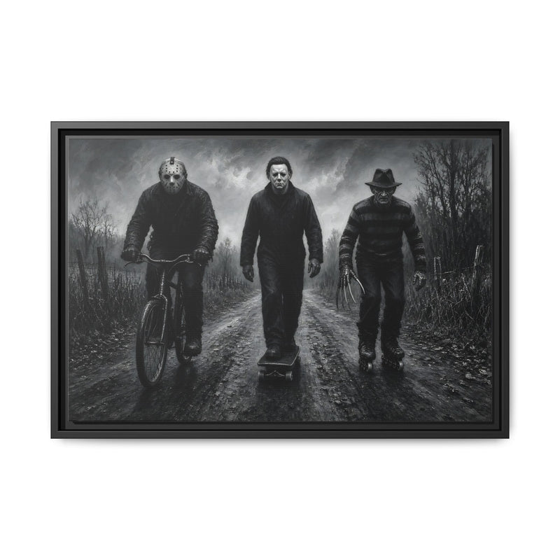 Neighborhood Watch | Horror Icons Canvas