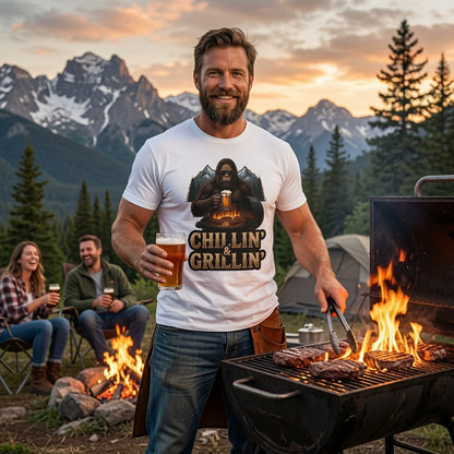 Chillin' & Grillin' BBQ T-Shirt
