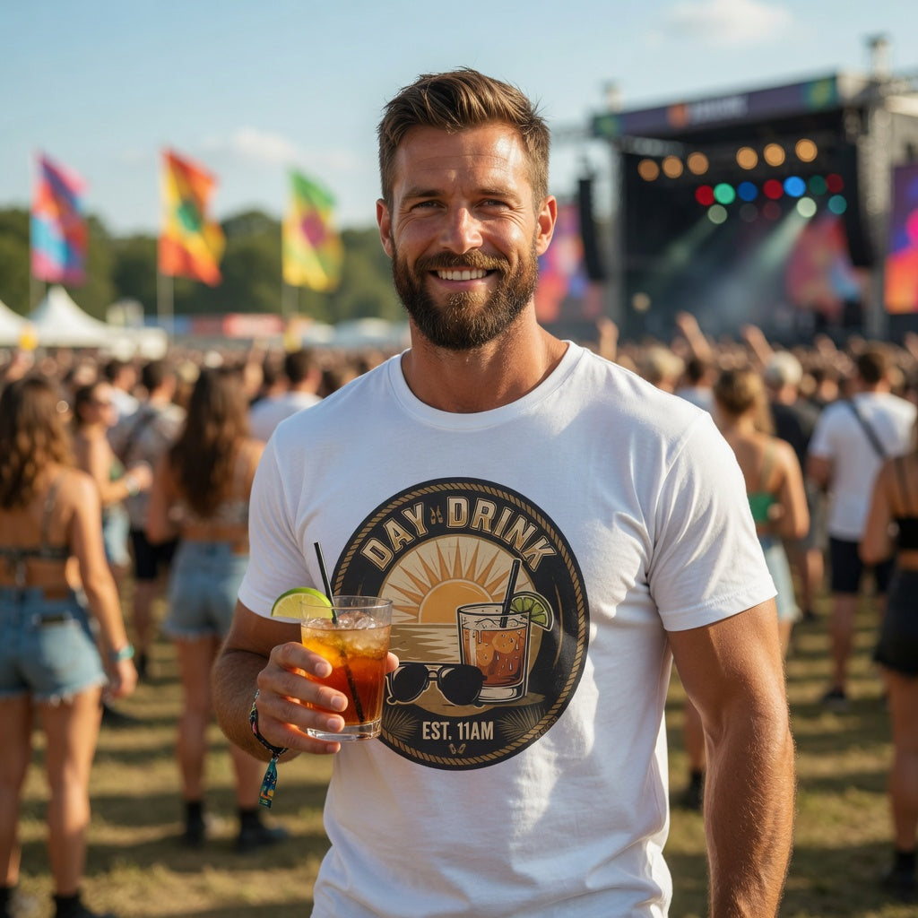 Day Drink Est. 11AM T-Shirt