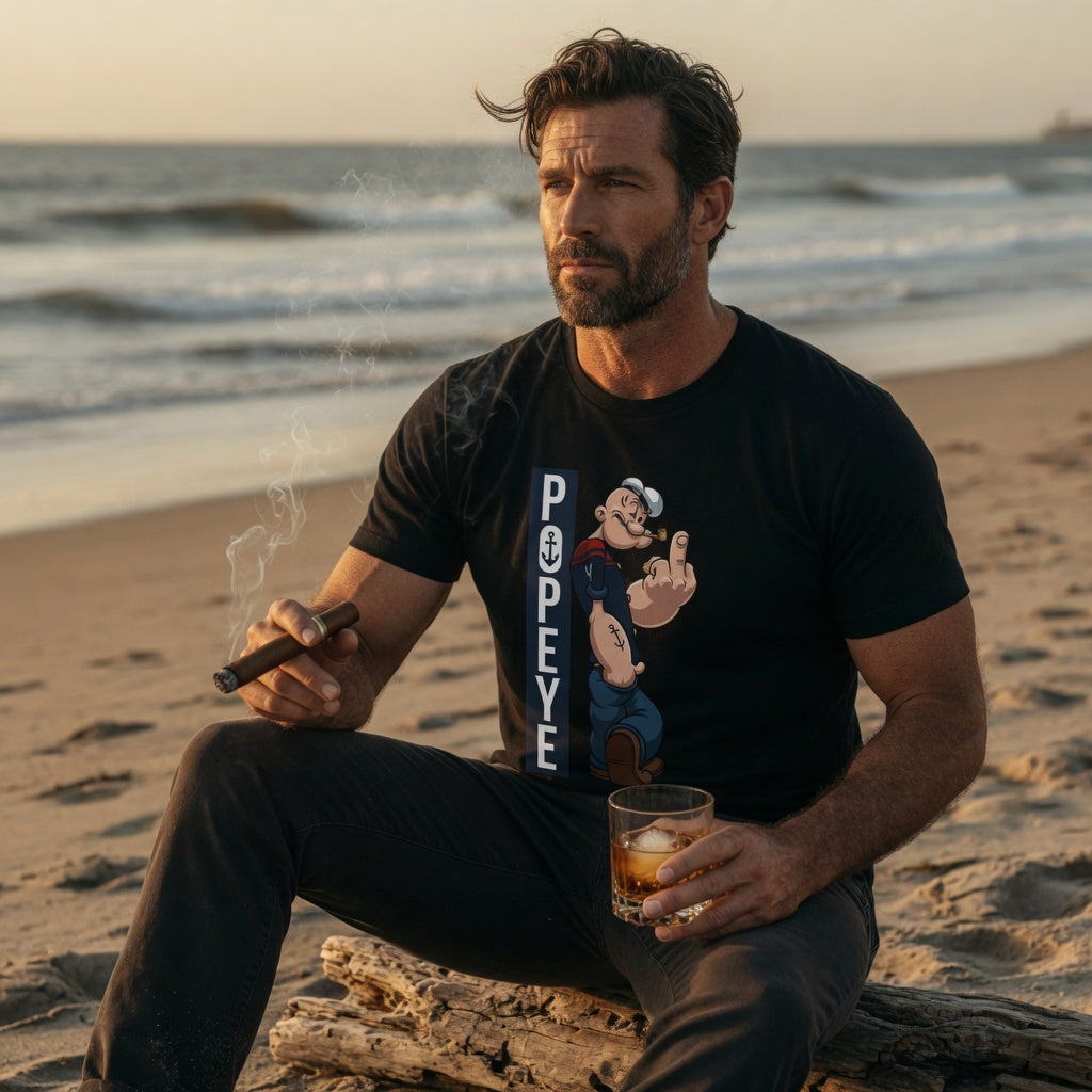 Popeye Humor Tee  — Classic Cartoon Tee