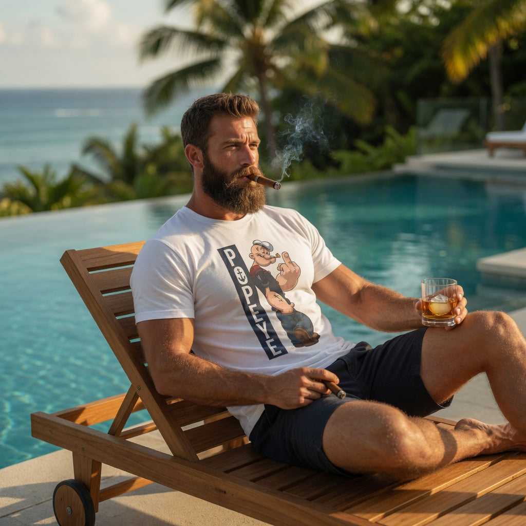 Popeye Humor Tee  — Classic Cartoon Tee