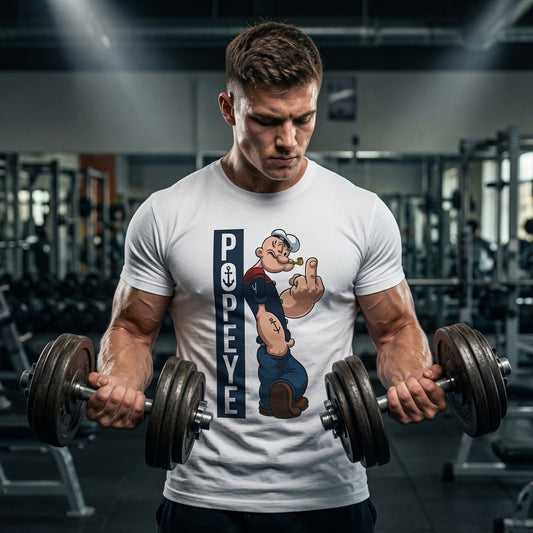Popeye Humor Tee  — Classic Cartoon Tee