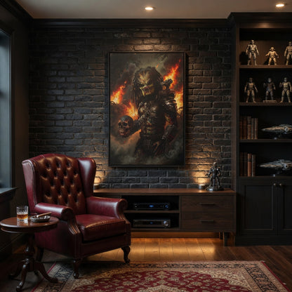 Predator Inspired | Framed Canvas
