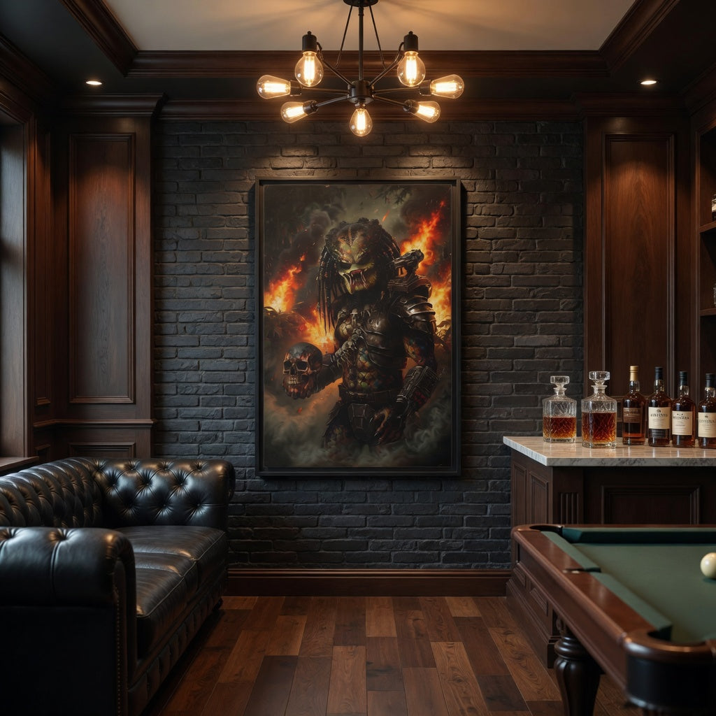 Predator Inspired | Framed Canvas