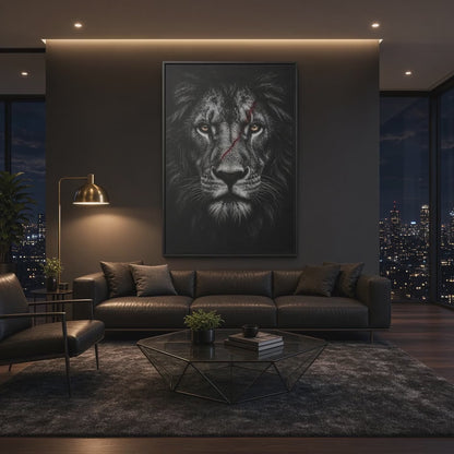 The Mark | Lion Portrait Canvas